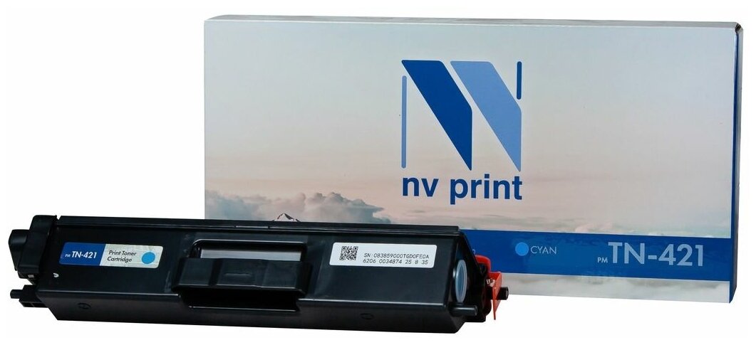Картридж NVP совместимый NV-TN-421 Cyan для Brother HL-L8260/MFC-L8690/DCP-L8410 (1800k)