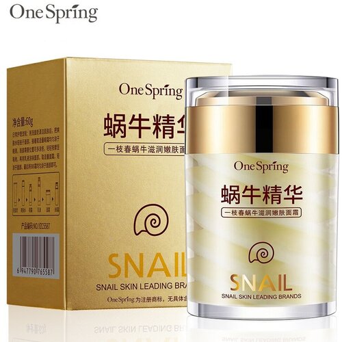 Крем для лица ONE SPRING с муцином улитки