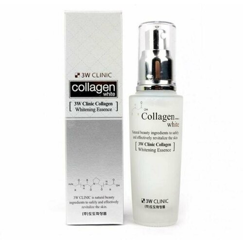 Эссенция для лица 3W CLINIC Collagen Whitening Essence, 50 мл 3w clinic collagen whitening essence эссенция для лица 50 мл