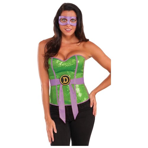 фото Костюм корсет черепашки-ниндзя донателло взрослый, m (44-46) rubie's