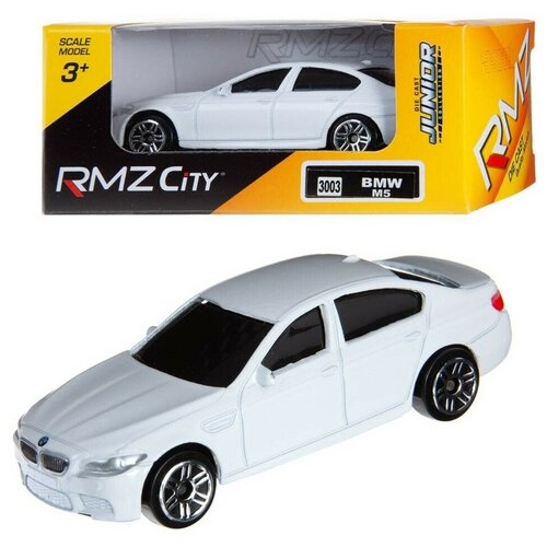 Машинка металлическая Uni-Fortune RMZ City BMW M5, белый, 1 шт