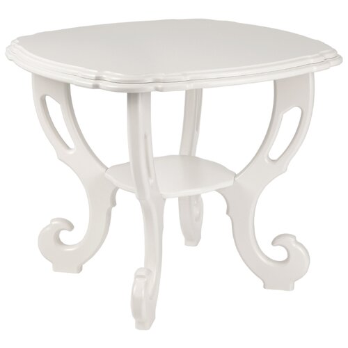 фото Стол журнальный "кофейный" молочный дуб мебелик