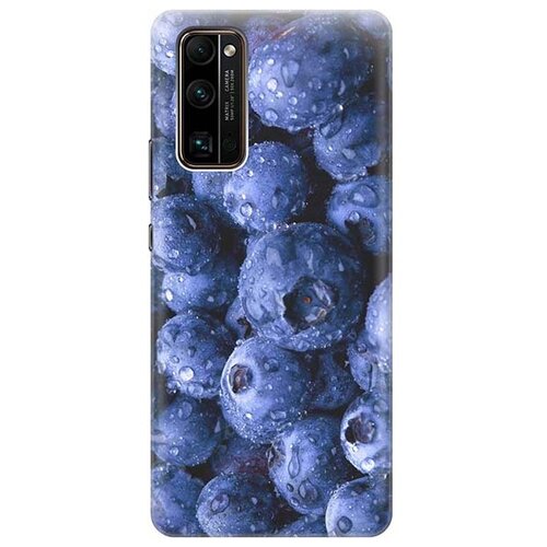 фото Re:pa чехол - накладка artcolor для honor 30 pro+ с принтом "черника"