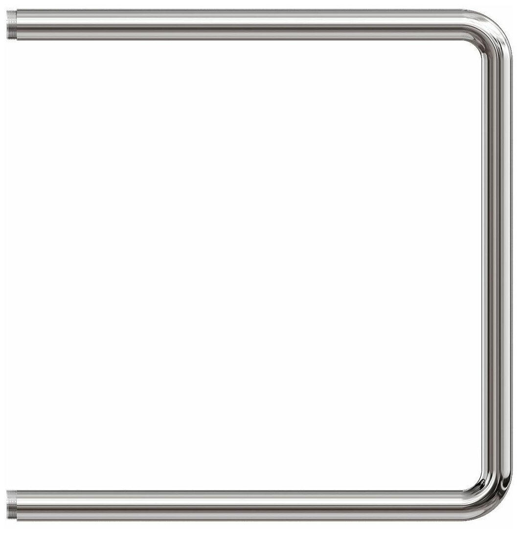 Point Полотенцесушитель водяной Point PN35556 500x600 П-образный, хром