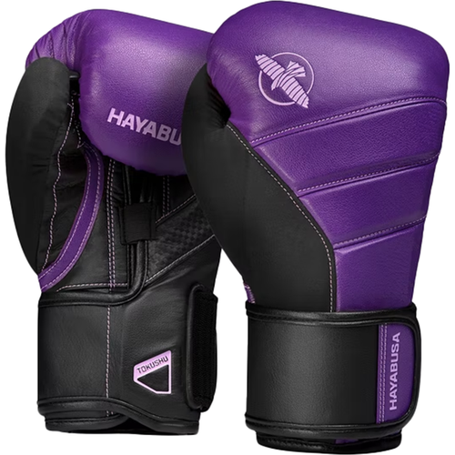 Боксерские перчатки Hayabusa T3 Purple/Black (12 унций)
