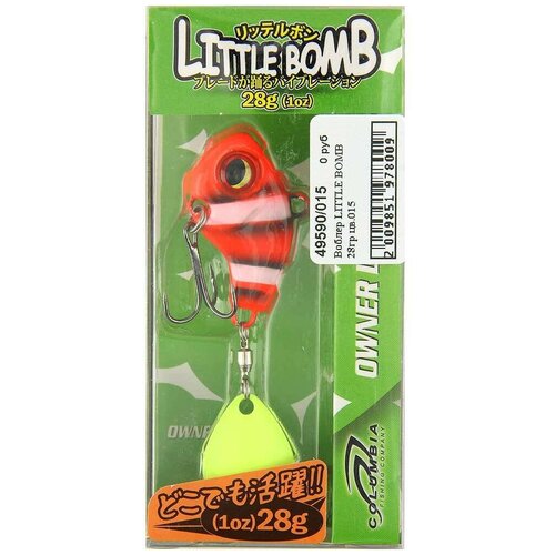 Тейл-спиннер Little Bomb 28 гр цвет 015 40 мм 590₽