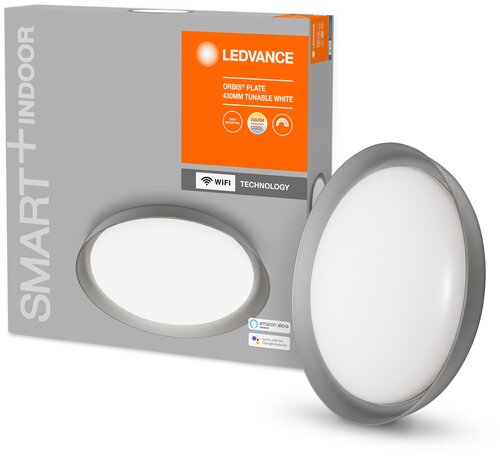 SMART WIFI ORBIS PLATE RD 430 TW GR - LED светильник LEDVANCE