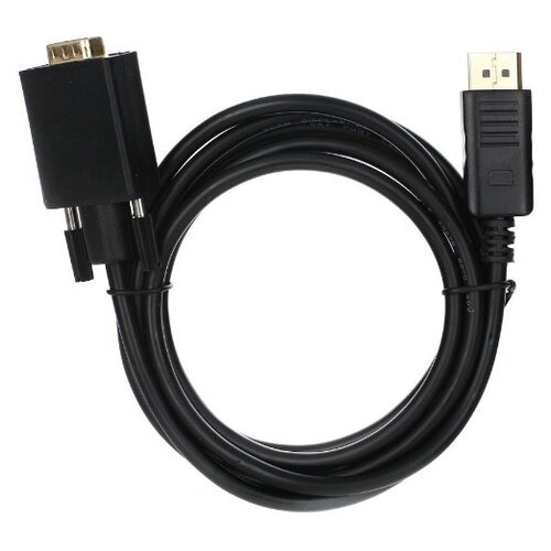 Кабель-переходник VCOM DisplayPort M - VGA M, 1,8м CG607-1.8M 16201501 vcom кабель переходник minidisplayport m