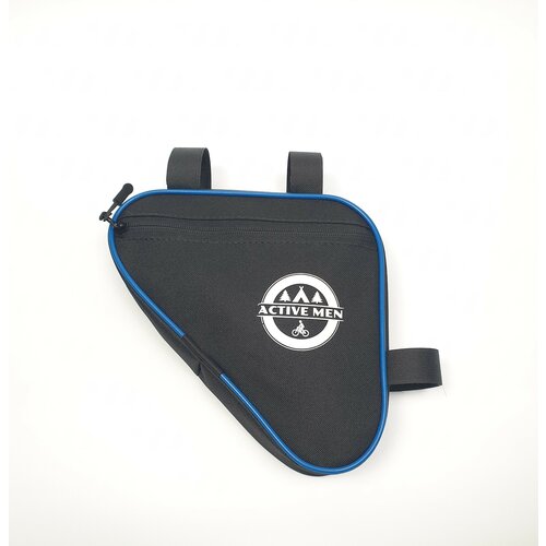 Велосумка под раму, р-р 19,5х20х5см, цвет черный