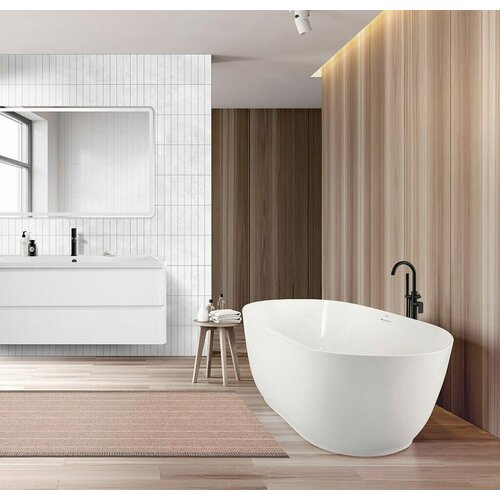 акриловая ванна belbagno 150x80 bb413 1500 800 без гидромассажа Акриловая ванна Belbagno BB413-1500-800