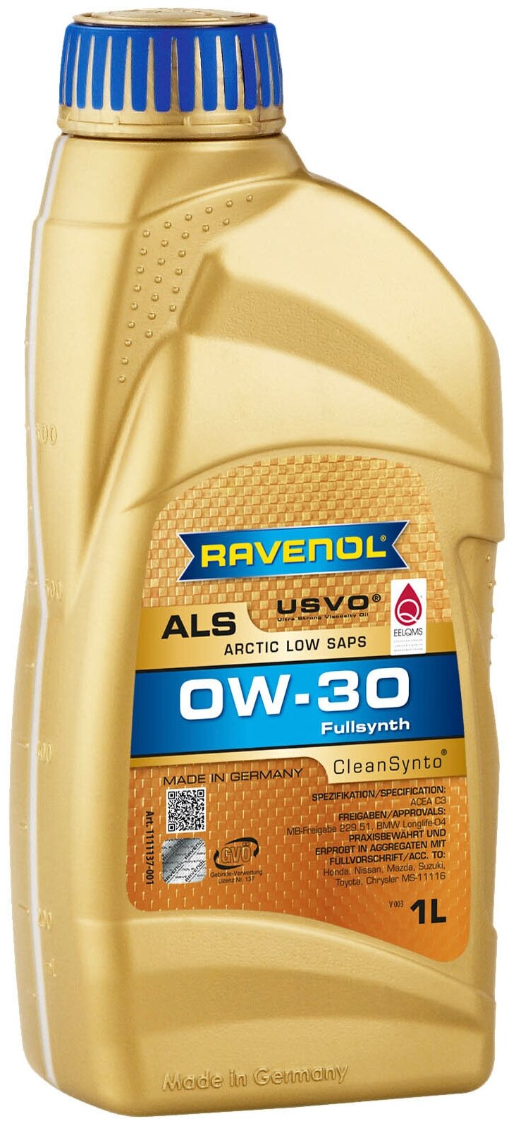   RAVENOL Arctic Low SAPS ALS SAE 0W-30 ( 1)