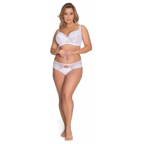 фото Женские трусики-слипы с треугольным вырезом akcent | белый | 4x