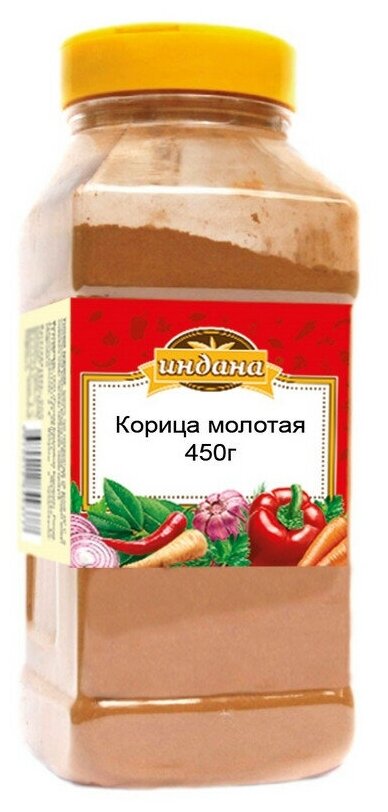 Приправа Индана корица молотая, 450г