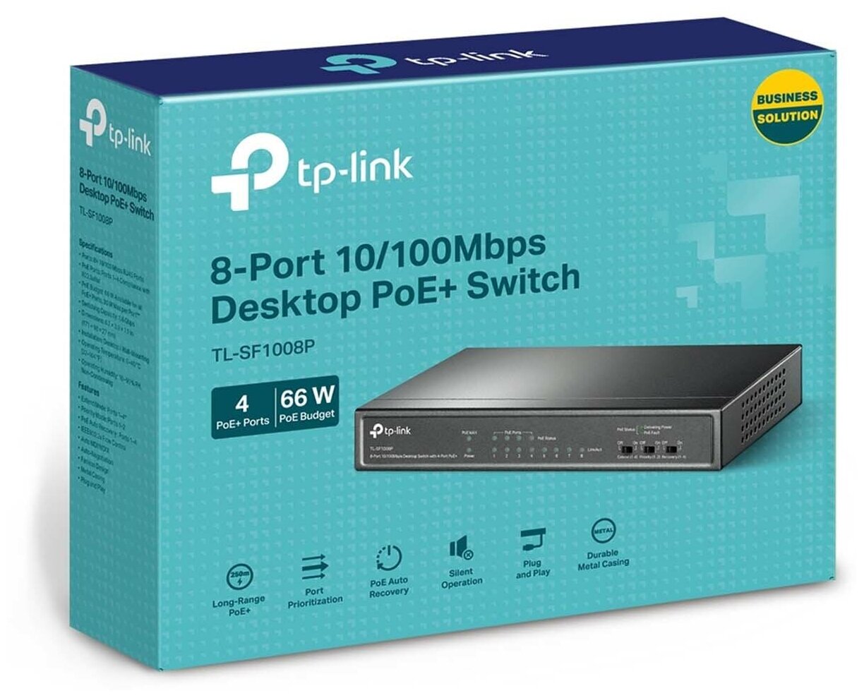 Коммутатор TP-Link TL-SF1008P