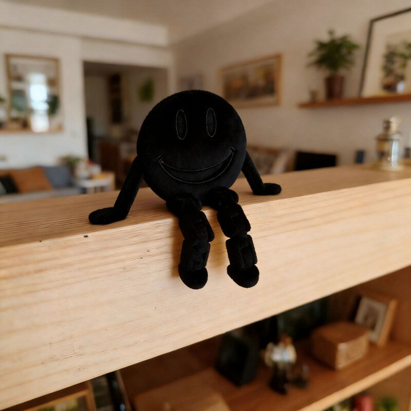 Трансграничный 3D-печатный шарнирный человечек с улыбкой, подвижный, забавный настольный декор для дома, креативная улыбающаяся статуэтка.
