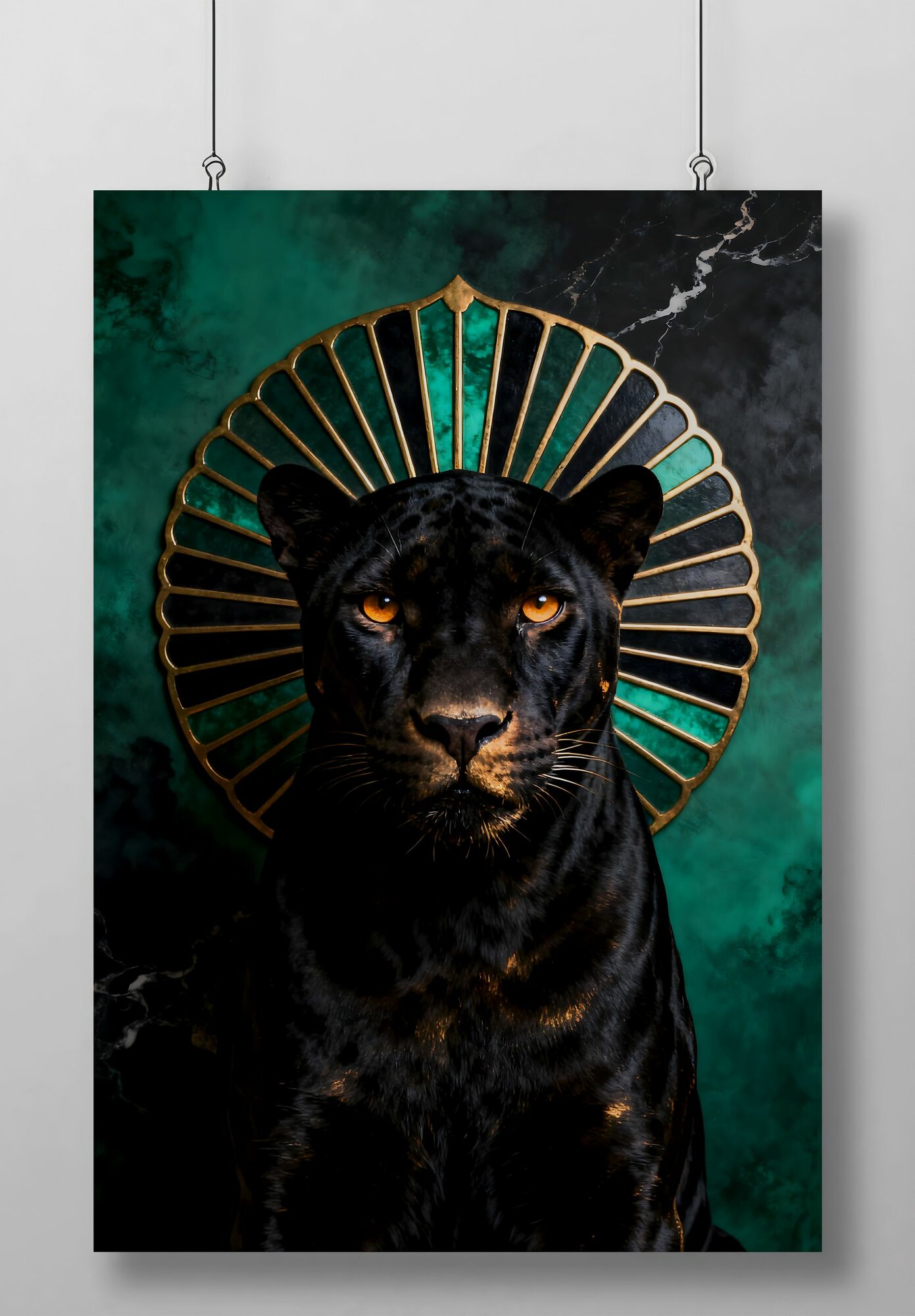 Постер/Плакат Черная Пантера Роскошь (Black Panther Luxury)