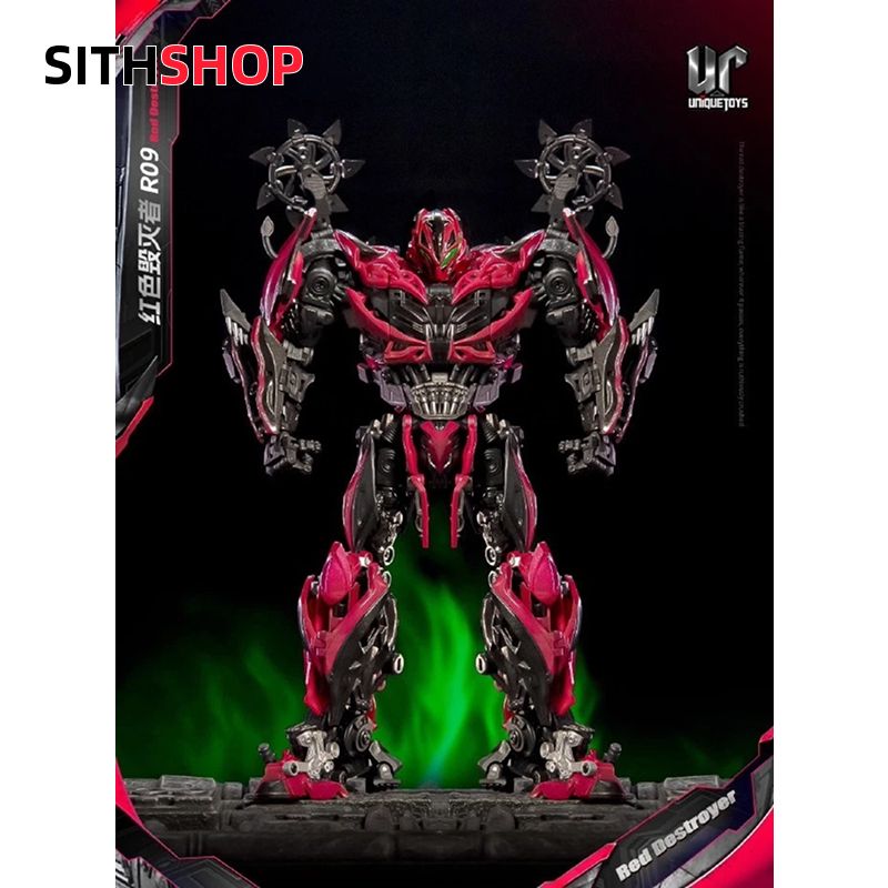 Фигурка Unique Toys UT Transformers R-09 Red Destroyer 21cm Action Figure