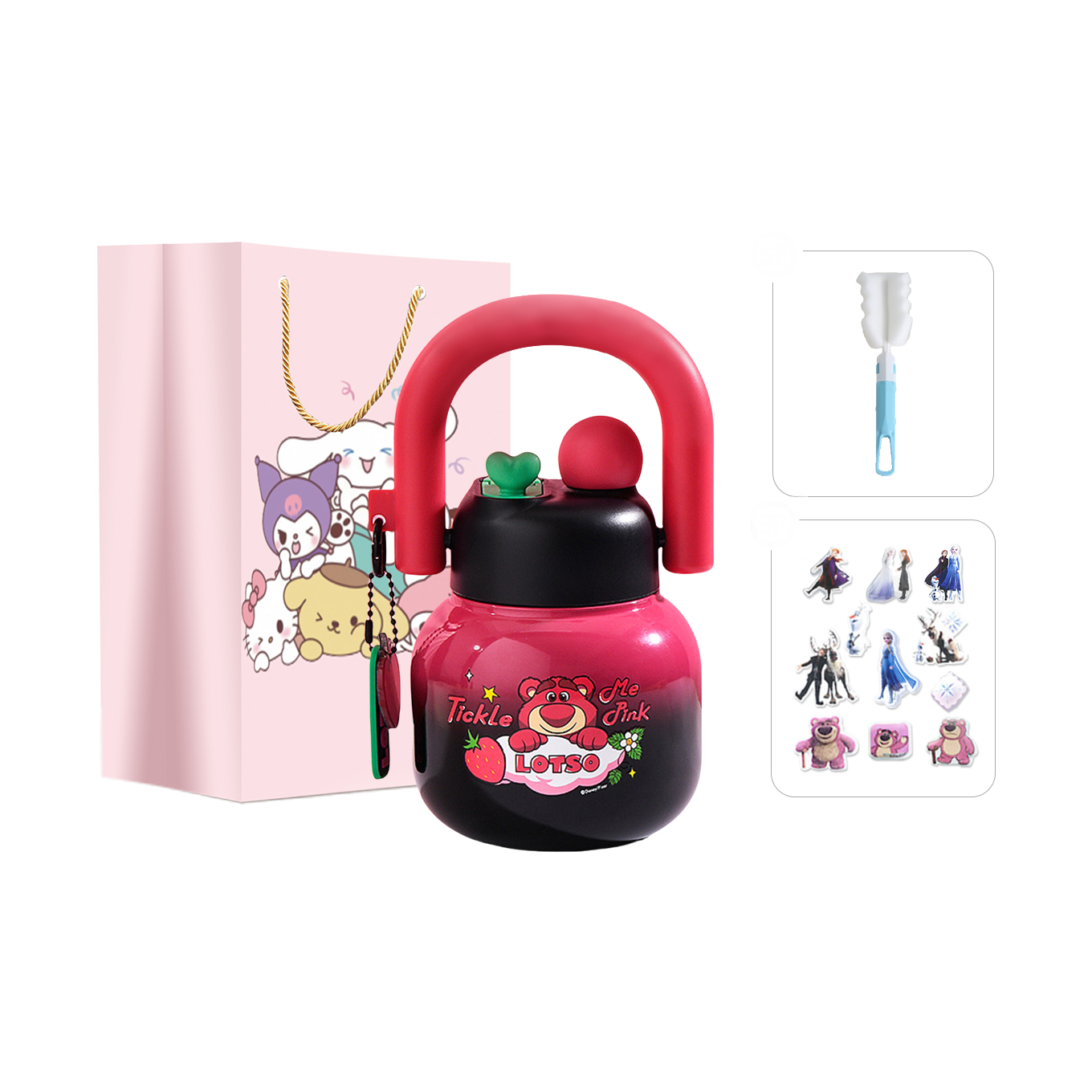 Термокружки Disney Strawberry Bear Series