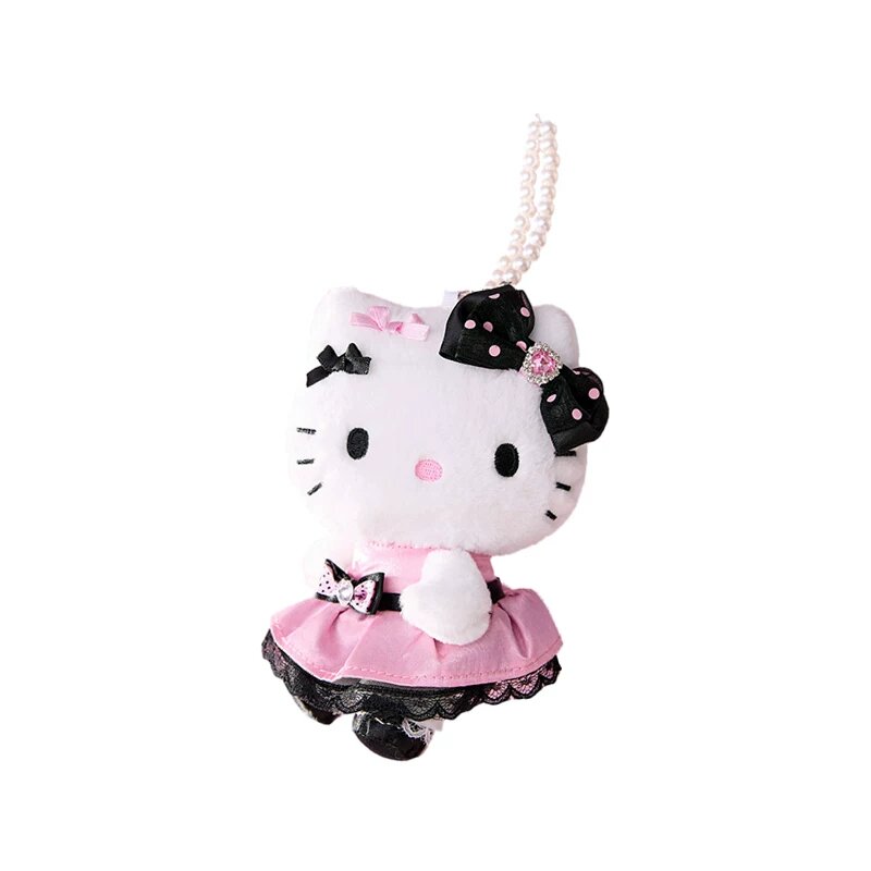 Минисо Hello Kitty плюшевый брелок-подвеска серия Sparkle Party в профиль аксессуар для сумки