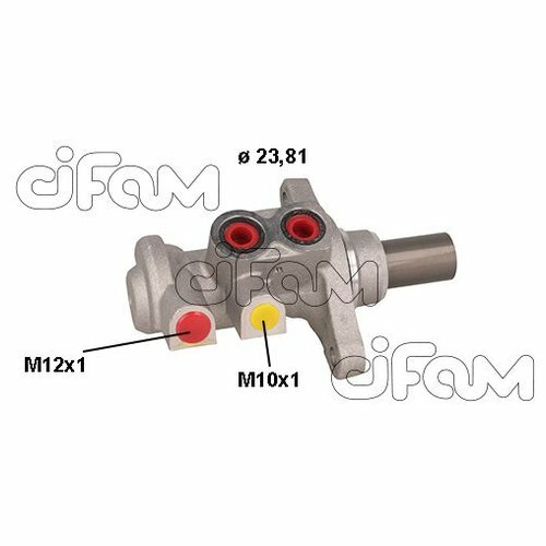 Главный тормозной цилиндр Cifam 202706 для Ford Fiesta V, Fusion; Mazda 2