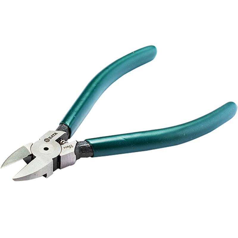 SATA 5 дюймов пластиковый лезвийный кусачок для резины и диагональные плоскогубцы 70641 Стиль：70641 пластиковый