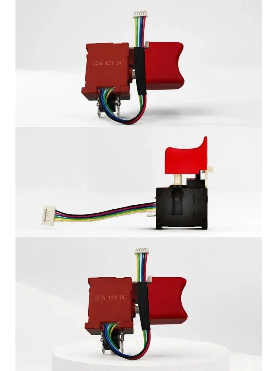 Выключатель v.2 DPK-2042K 20A 42V DC 5E4 (разъём 9.3 мм для DB/DBS) (V000-002-697-2)