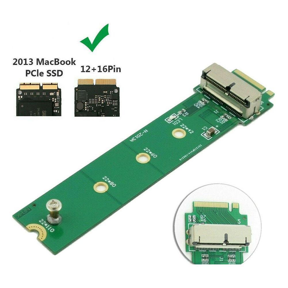 Адаптер M.2 NGFF PCIe для MacBook Air/Pro 2013-2015, 110 мм
