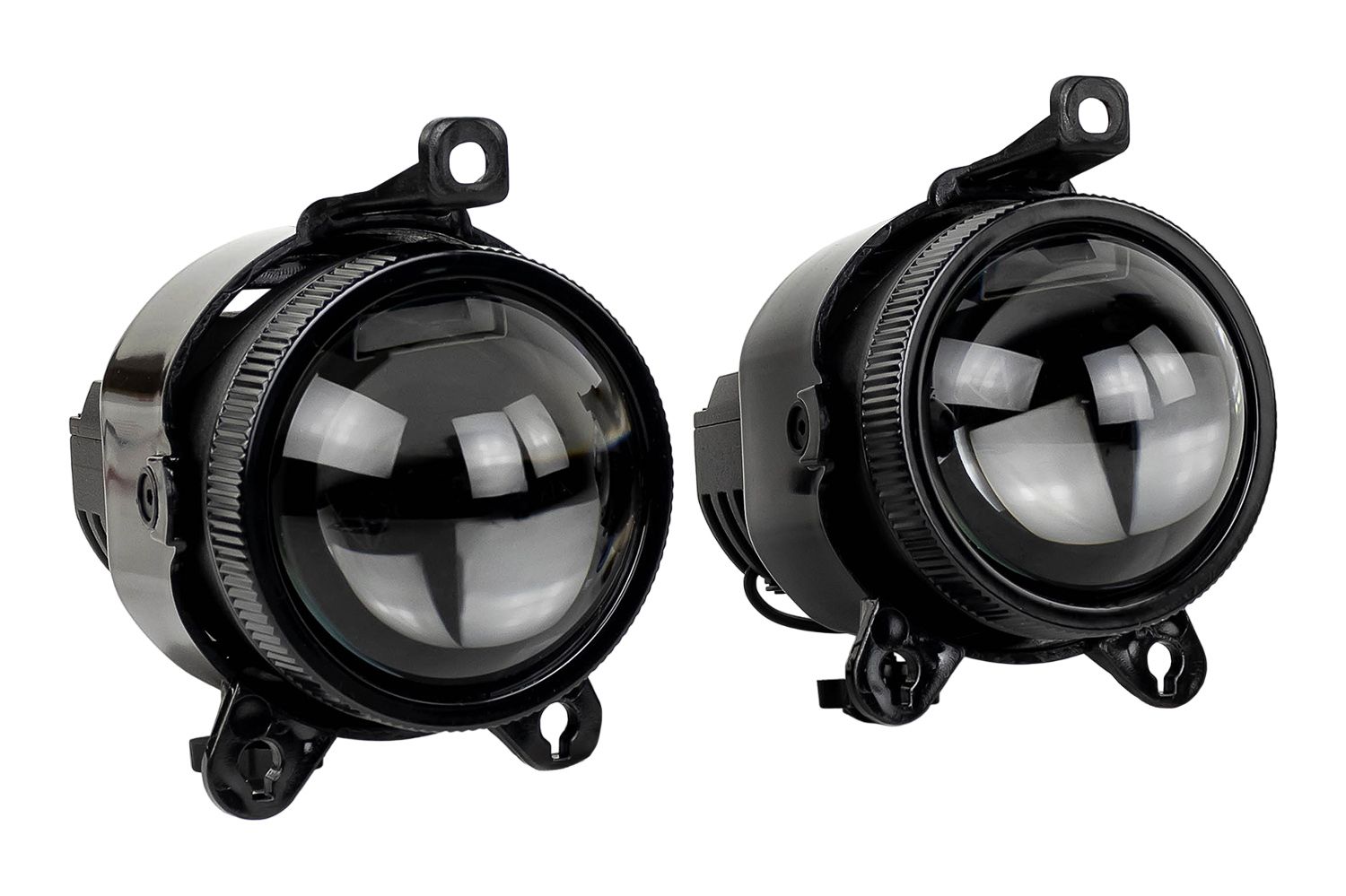 Диодные ПТФ Sal-Man 120W 32000lux с защитой от перегрева и запотевания для Лада Приора, Шевроле Нива с 2009 г. в, Лада Нива 2123, ГАЗ Газель