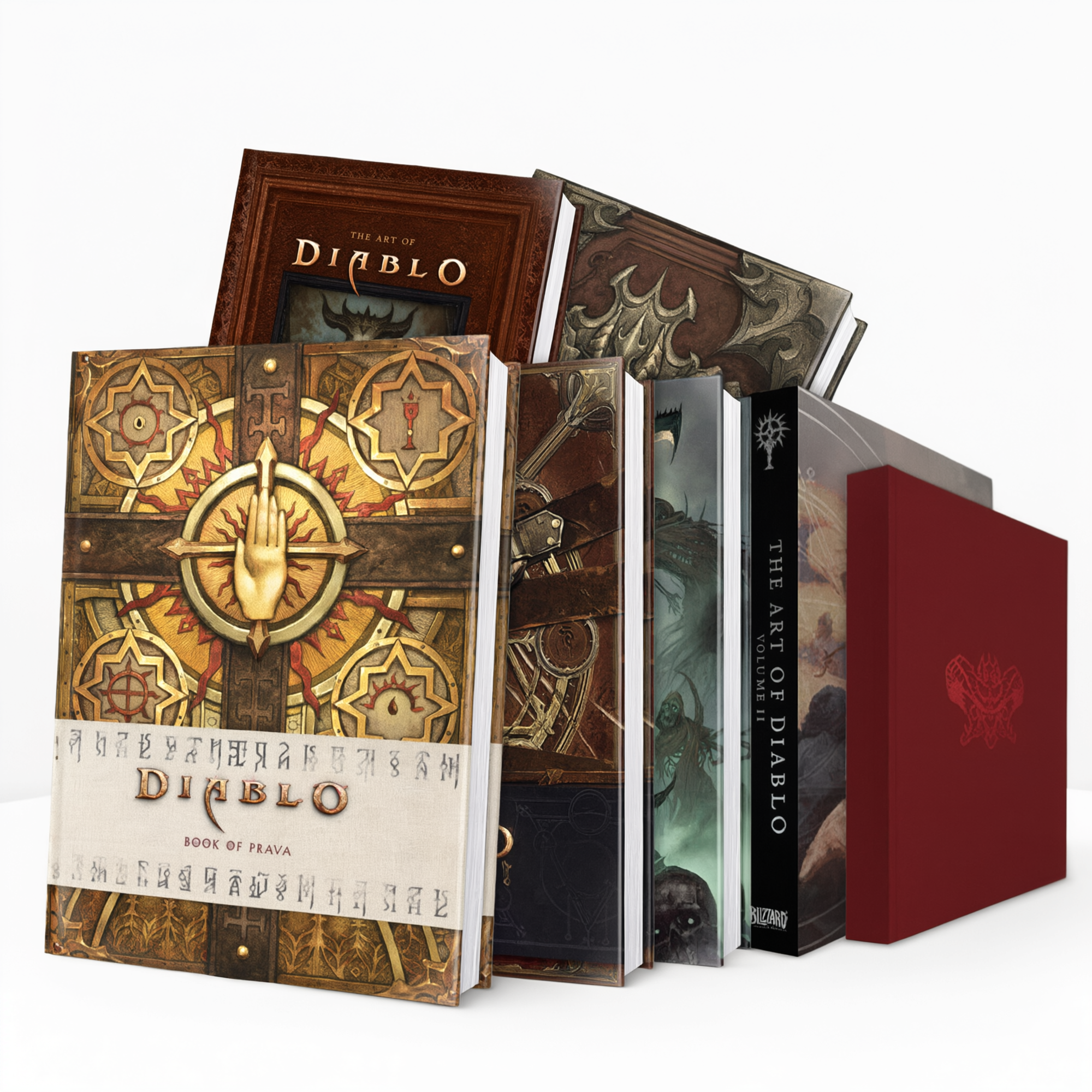 Художественный артбук коллекции Diablo, английская версия, случайный бокс-сет, официальные игровые иллюстрации