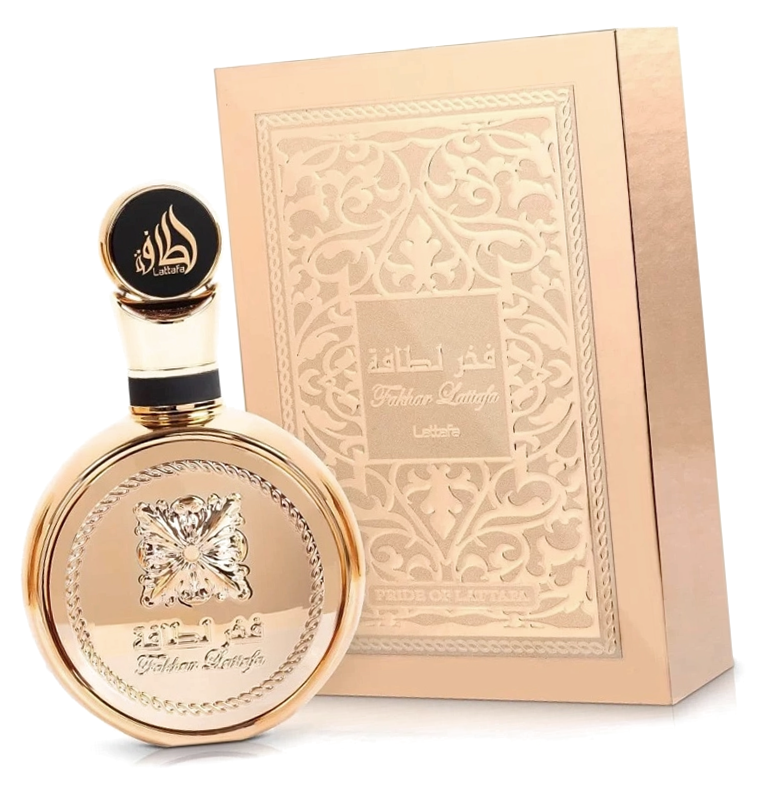 Женский парфюм Lattafa Fakhar Extrait Gold 100 мл - Латтафа Перфюмс Фахар Экстрейт Голд