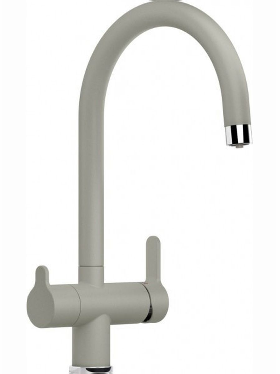 Смеситель 2 в 1 Blanco Trima Silgranit жемчужный 526272