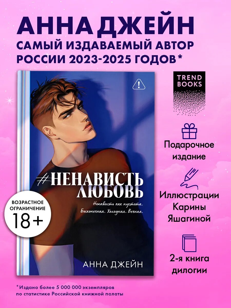 Анна Джейн. Ненависть Любовь. Часть 2. Книги романы