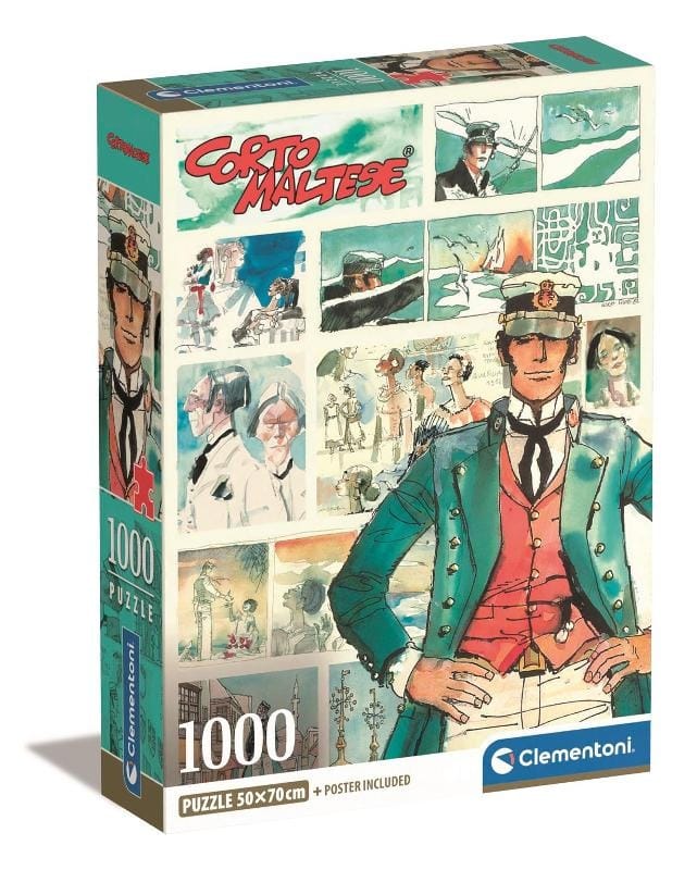 Пазл Clementoni Corto Maltese, 1000 элементов, 70x50 см