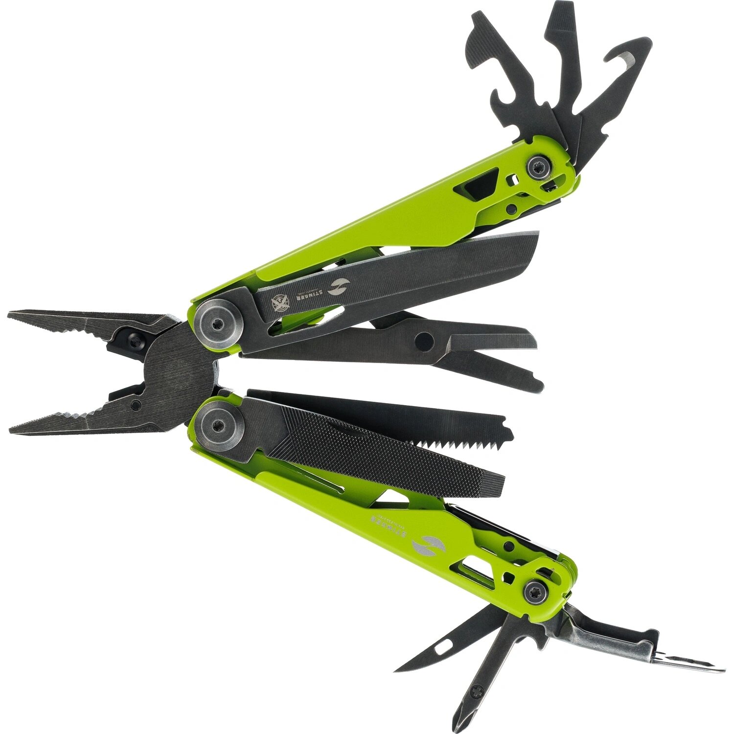 Stinger Мультитул Stinger 19 функций салатовый