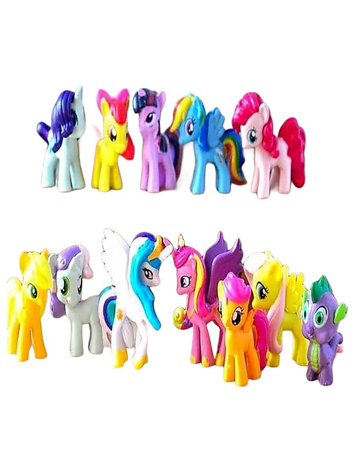 Аниме фигурки май литл пони Набор с единорогом для девочек / my Little pony 12шт