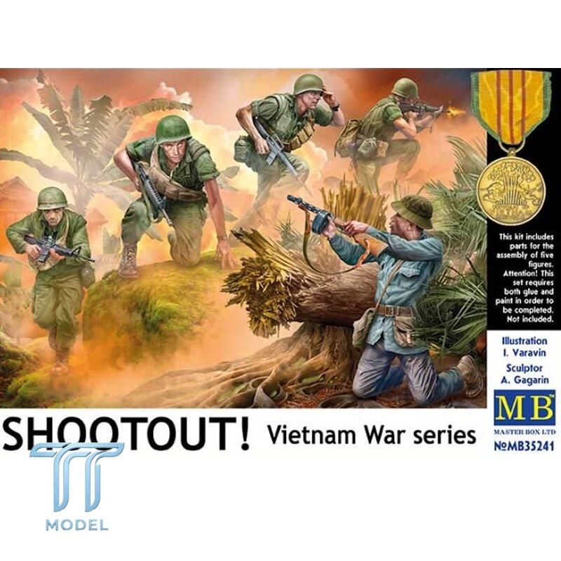Собранная модель MB 35241 1/35 Shootout! Vietnam War series