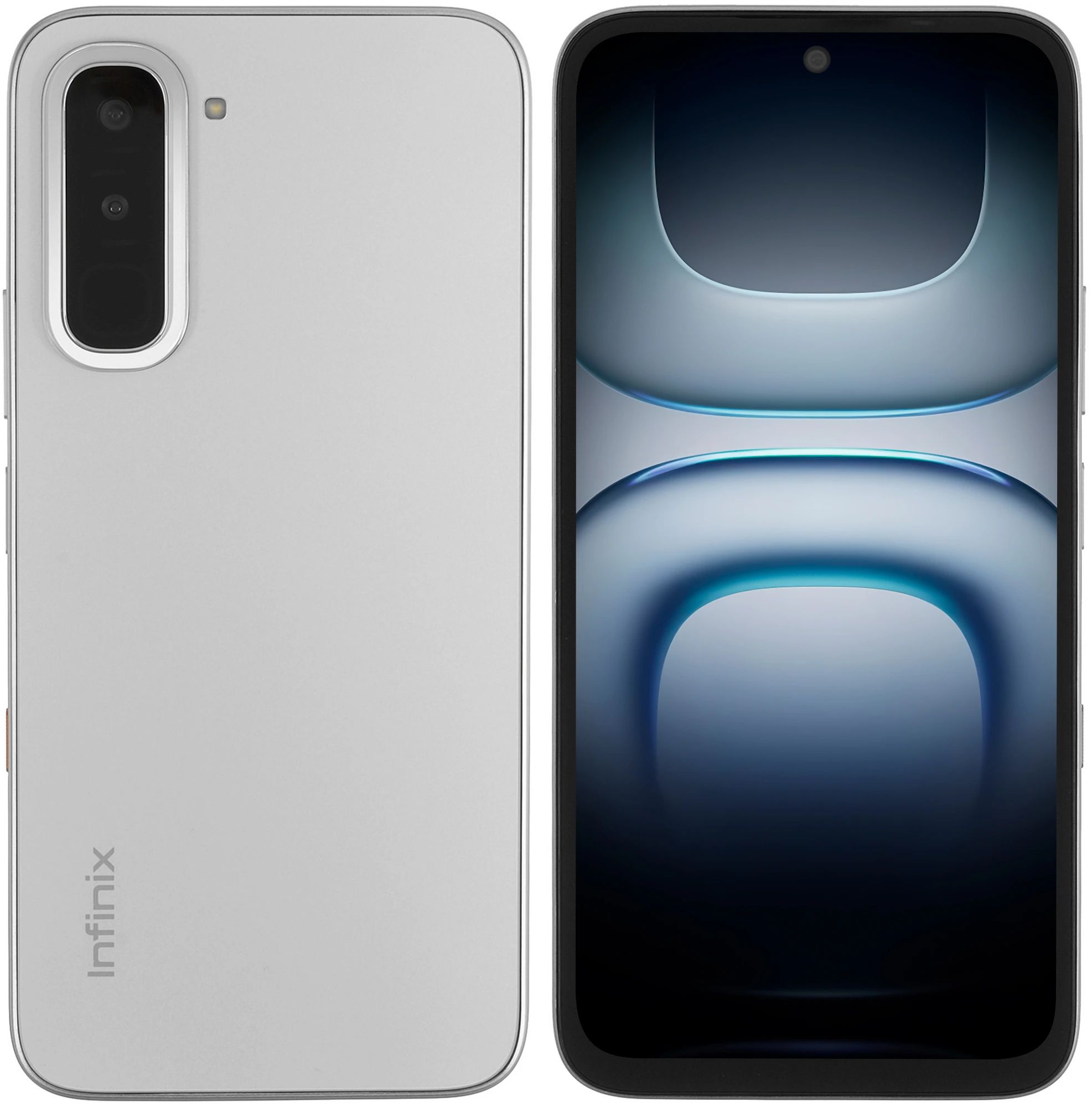 6,78" Смартфон Infinix HOT 70 8/256 ГБ (X6895B) 2026, серый - 8 x 2,2 Ггц, 8 ГБ, 2 SIM, IPS, 50 Мп, 4G (LTE), 6000 мАч