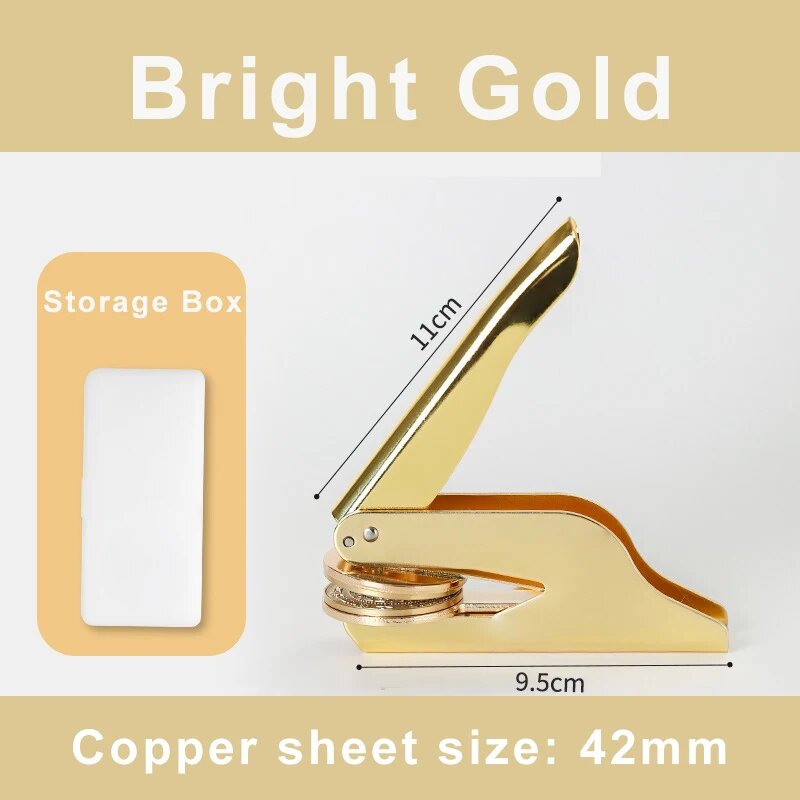 Металлический штамп для тиснения Gold-Bright
