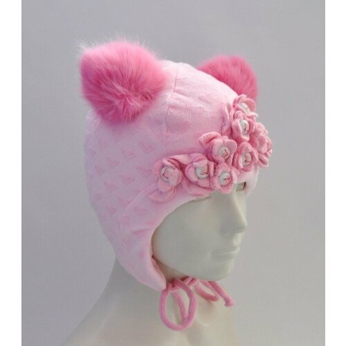 Шапка TuTu, размер 44-46, мультиколор шапка tutu для девочек демисезонная размер 44 46 розовый