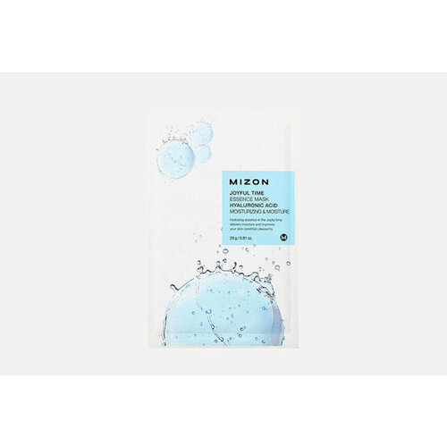 Тканевая маска для лица с гиалуроновой кислотой Joyful Time Essence Mask - Hyaluronic Acid тканевая маска mizon joyful time essence mask pomegranate 23 г