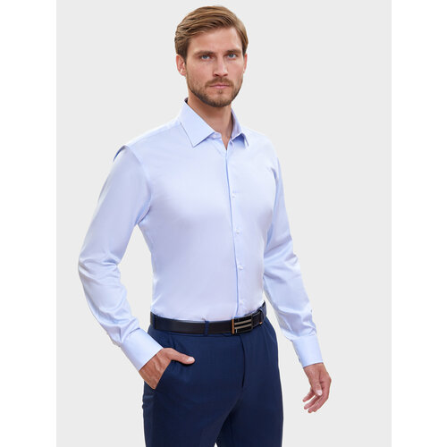 фото Рубашка kanzler, размер 45, голубой