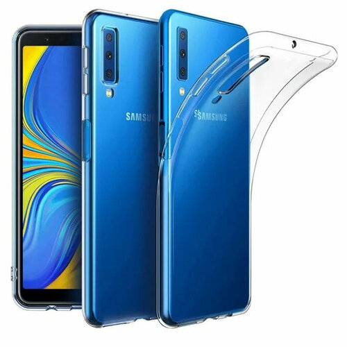 Накладка силиконовая Gresso для Samsung Galaxy A7 (2018) прозрачная