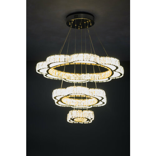 Люстра подвесная хрустальная 