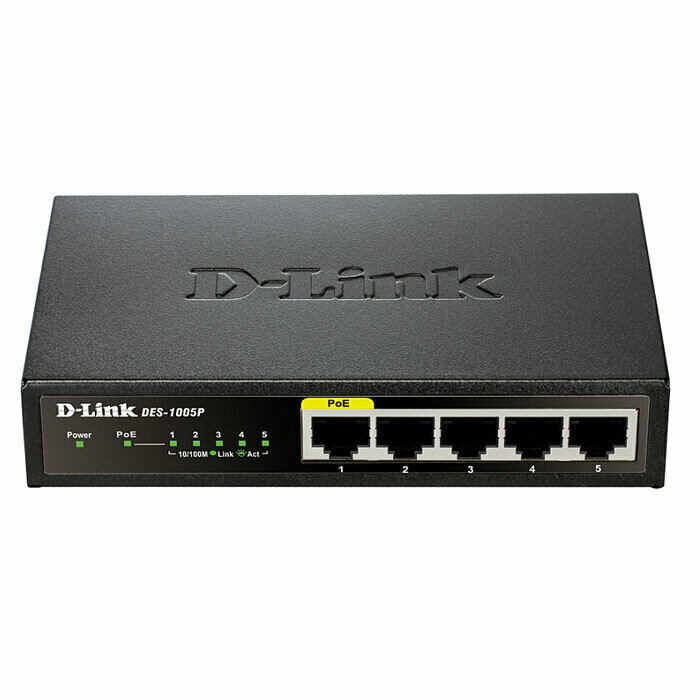 D-Link DES-1005P/A1A коммутатор