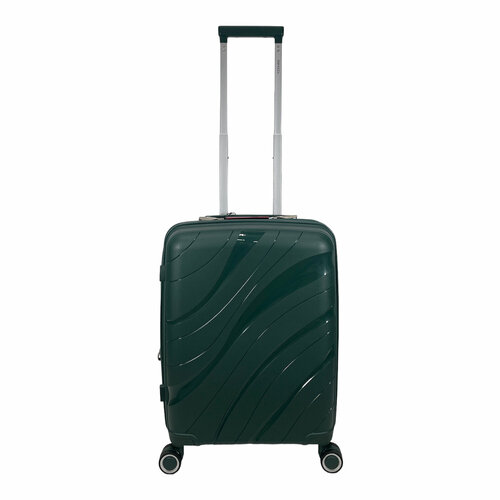 фото Чемодан impreza, 55 л, размер s, зеленый