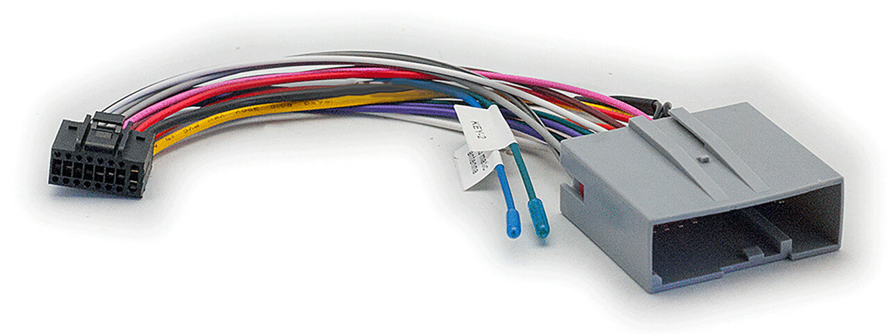 Комплект проводов для подключения автомагнитолы 2din на базе андроид 16-pin для Ford (модели в описании)