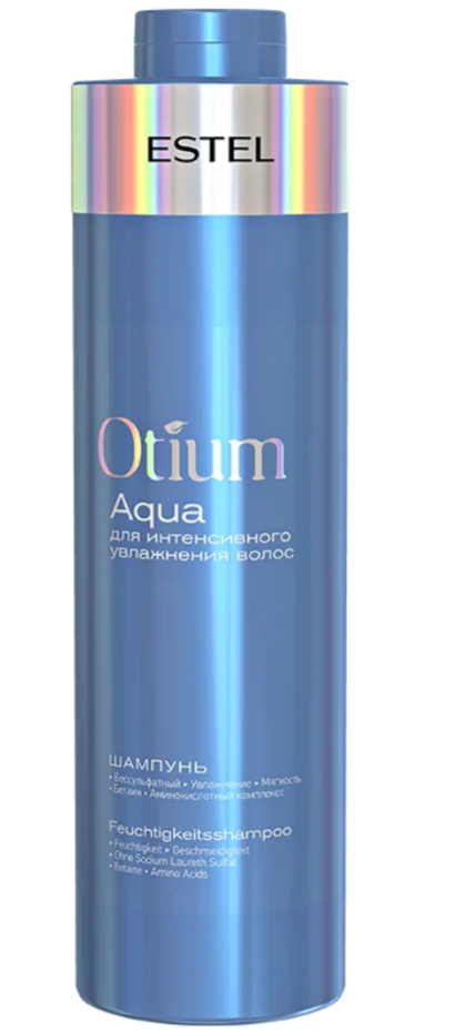 Estel Professional Шампунь для интенсивного увлажнения волос OTIUM AQUA, 1000 мл