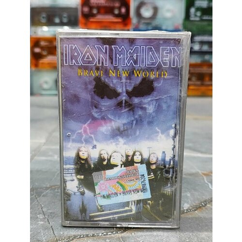 iron maiden brave new world lp Iron Maiden Brave New World, аудиокассета, кассета (МС), 2003, оригинал