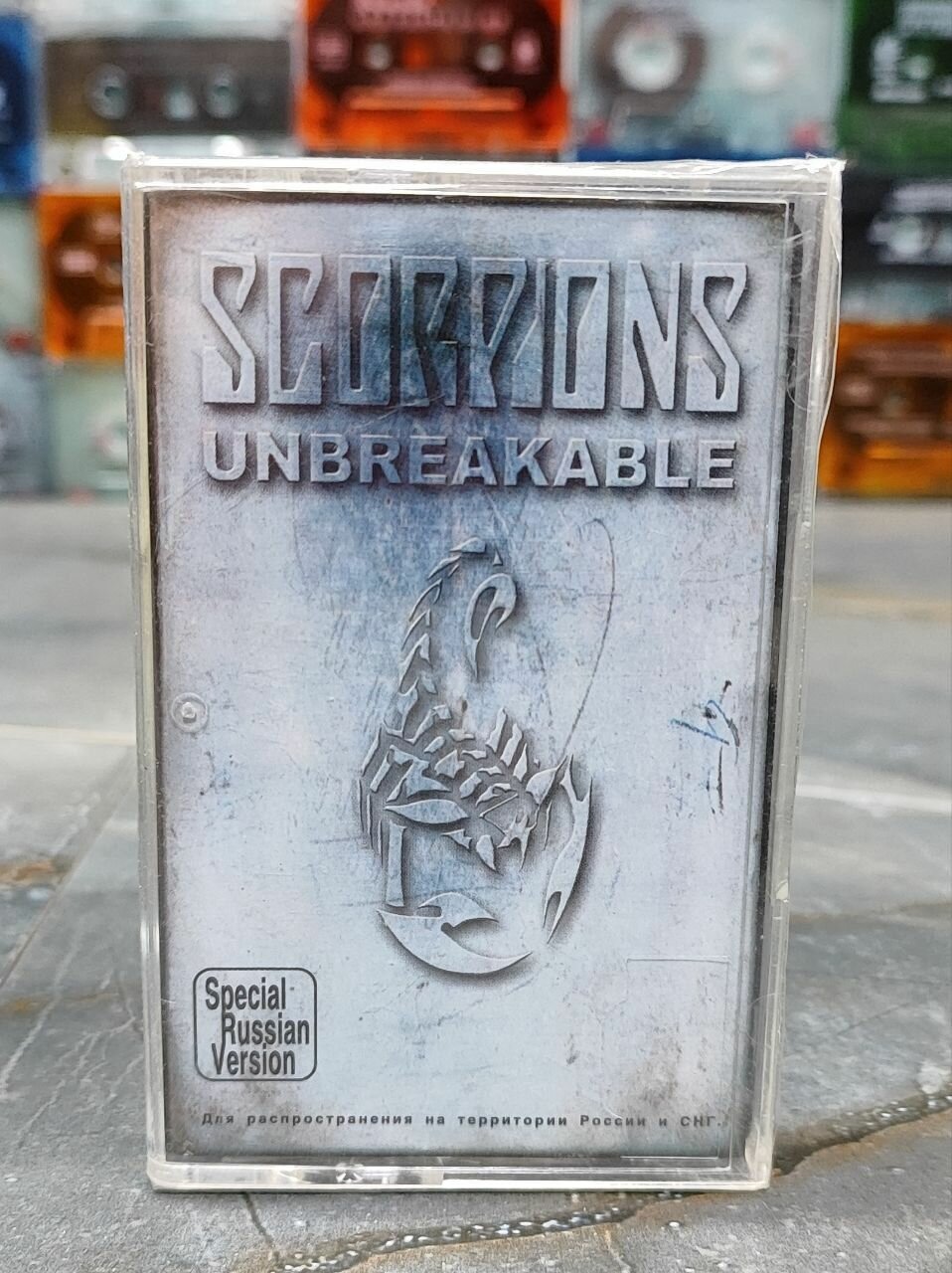 Scorpions Unbreakable, аудиокассета, кассета (МС), 2004, оригинал