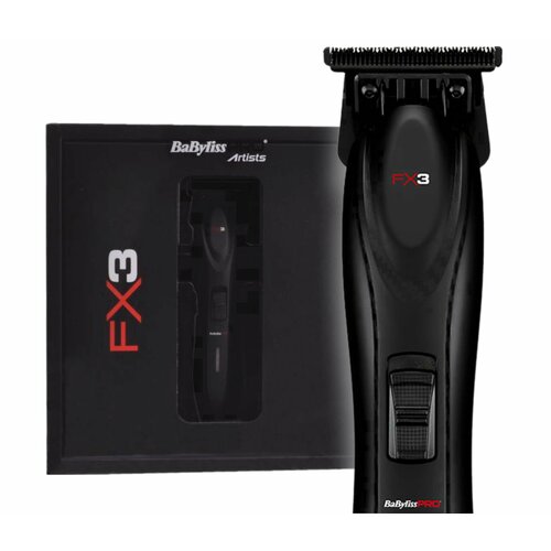 триммер babylisspro lo pro fx725e черный Аккумуляторный триммер Babyliss Pro FX3 — BLACK Ferrary Edition